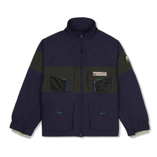 Paneled Snow Jacket, Navy