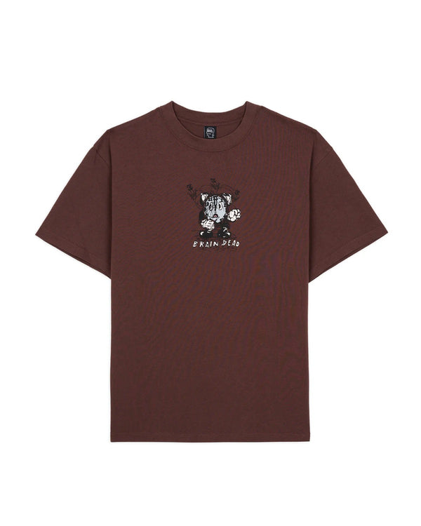 Brain Dead Time Is Nigh Tee, Berry