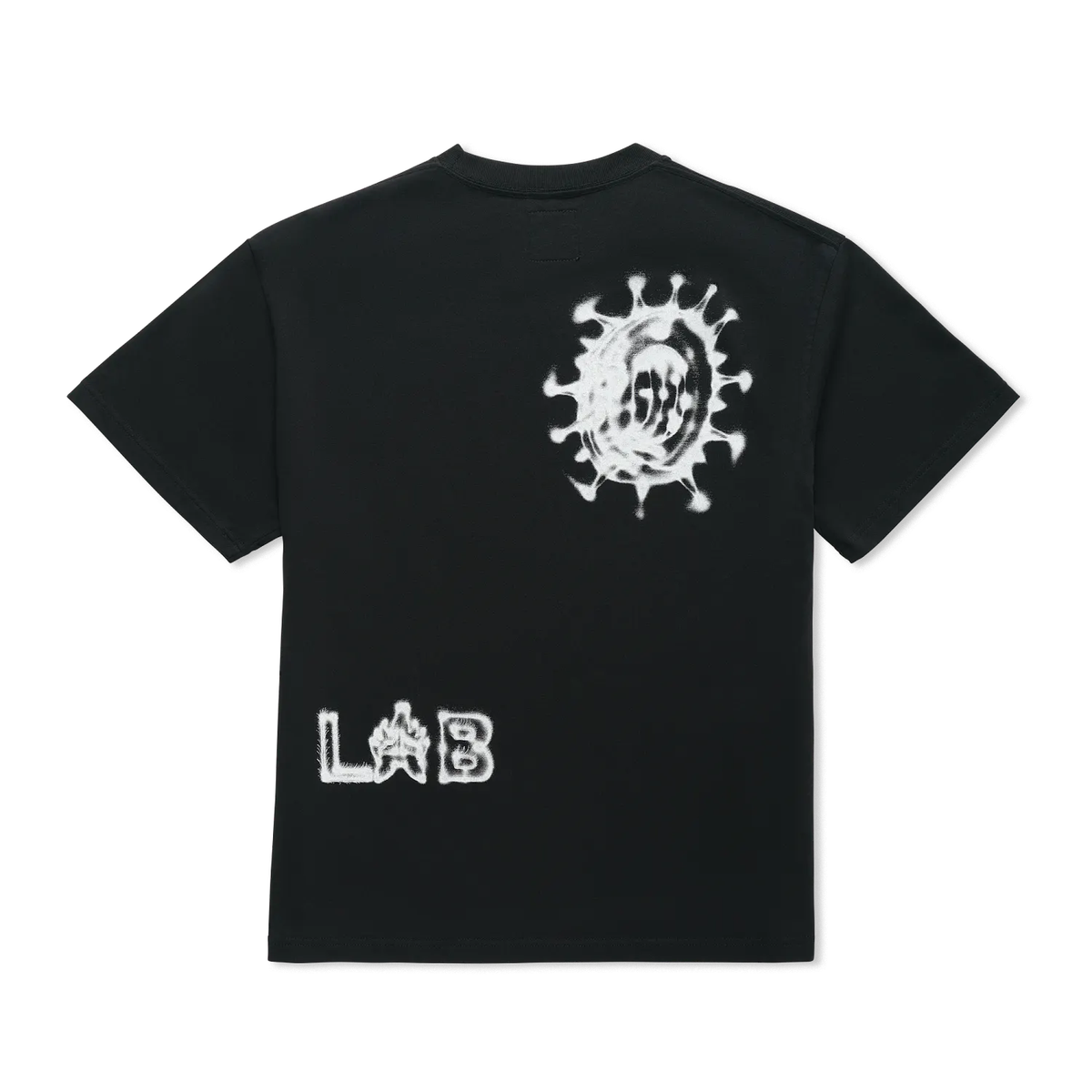 Fox Lab Airbrushed Tee, Black