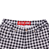C-Star Plaid Shorts, White