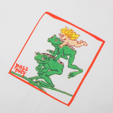 Leap Frog Tee, White