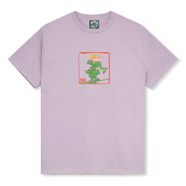 Pass~Port Leap Frog Tee, Lavender