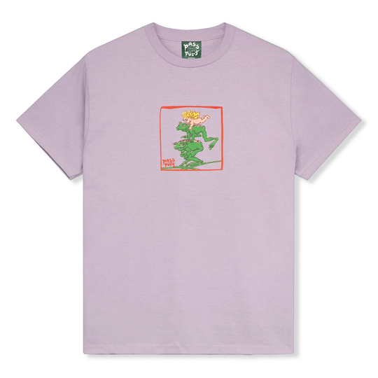 Leap Frog Tee, Lavender