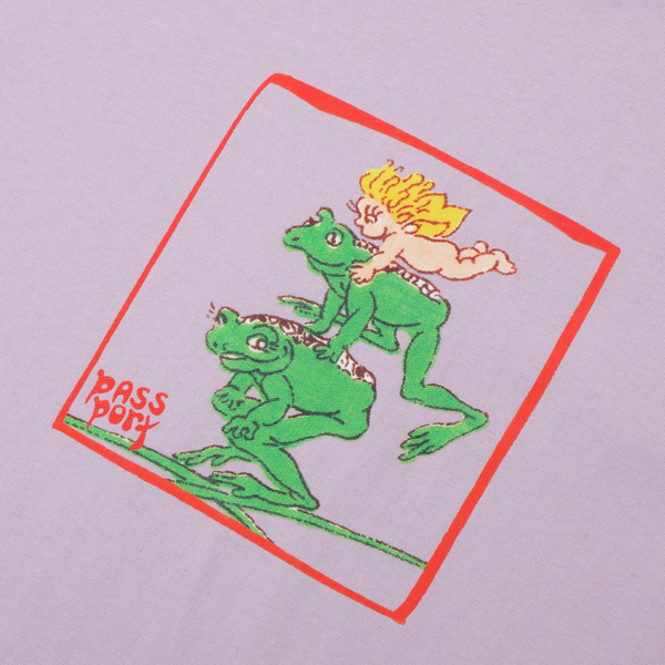 Pass~Port Leap Frog Tee, Lavender