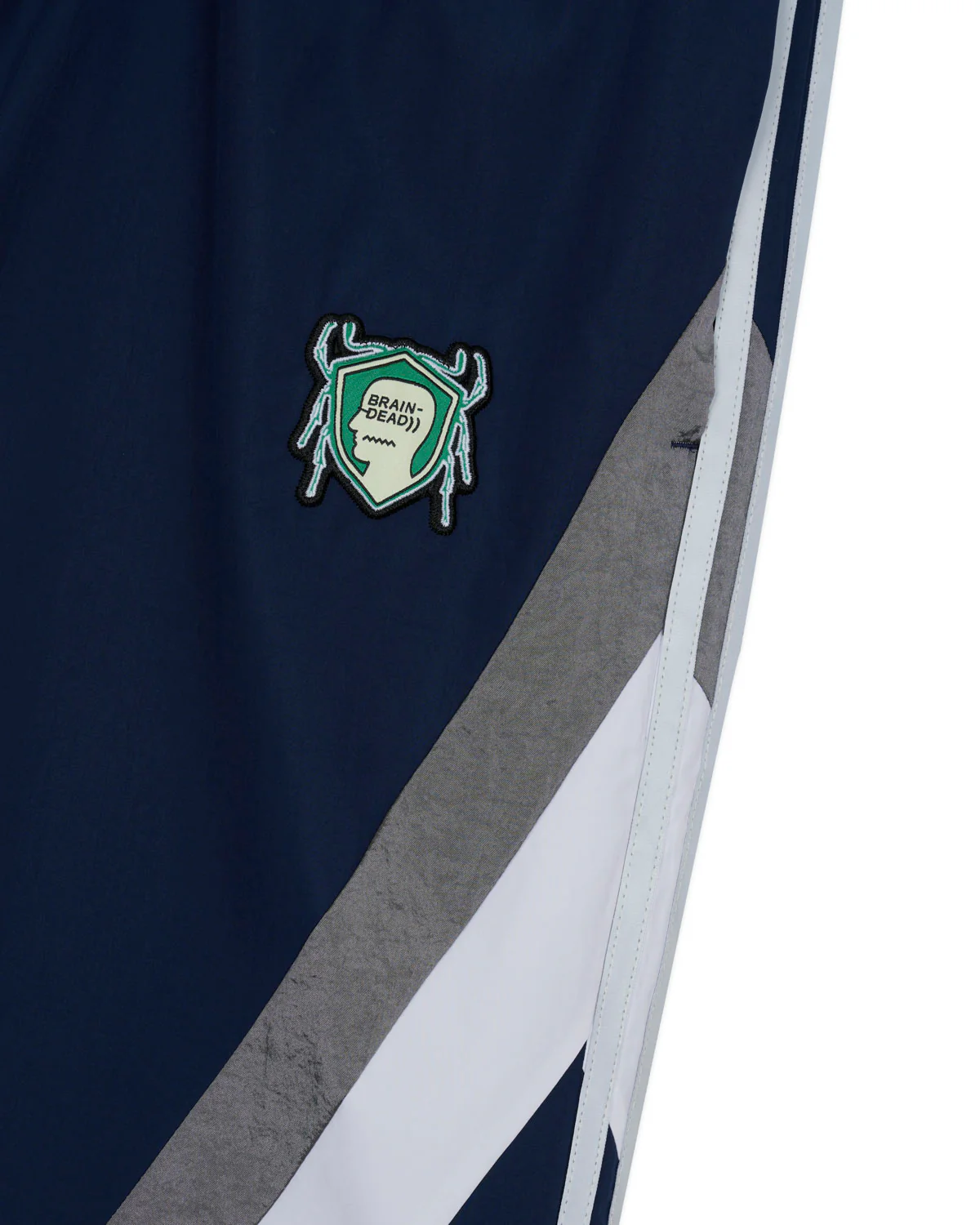 Braindead x Adidas Track Trousers, Collegiate Navy