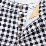 C-Star Plaid Shorts, White