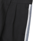 Herringbone Leagues Club Stripe Short, Vintage Black