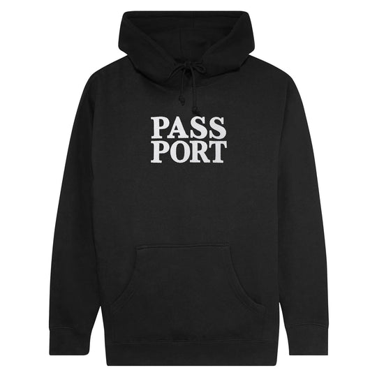 Official Stacked Pullover Hood, Black