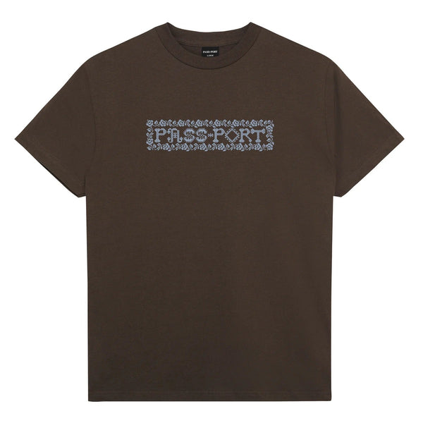 Pass~Port Rosary Tee, Bark