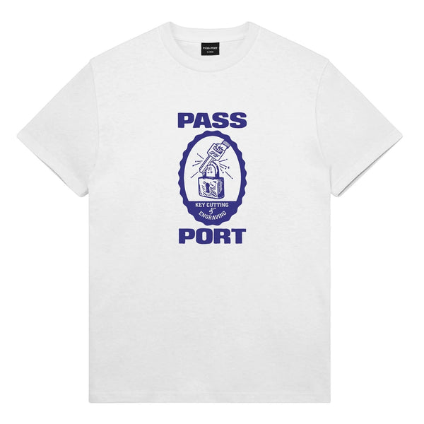 Pass~Port Hercu~locks Tee, White