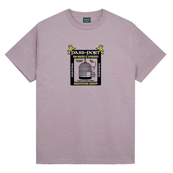 Pass~Port Transcendental Organic Cotton Tee, Dusty Lilac