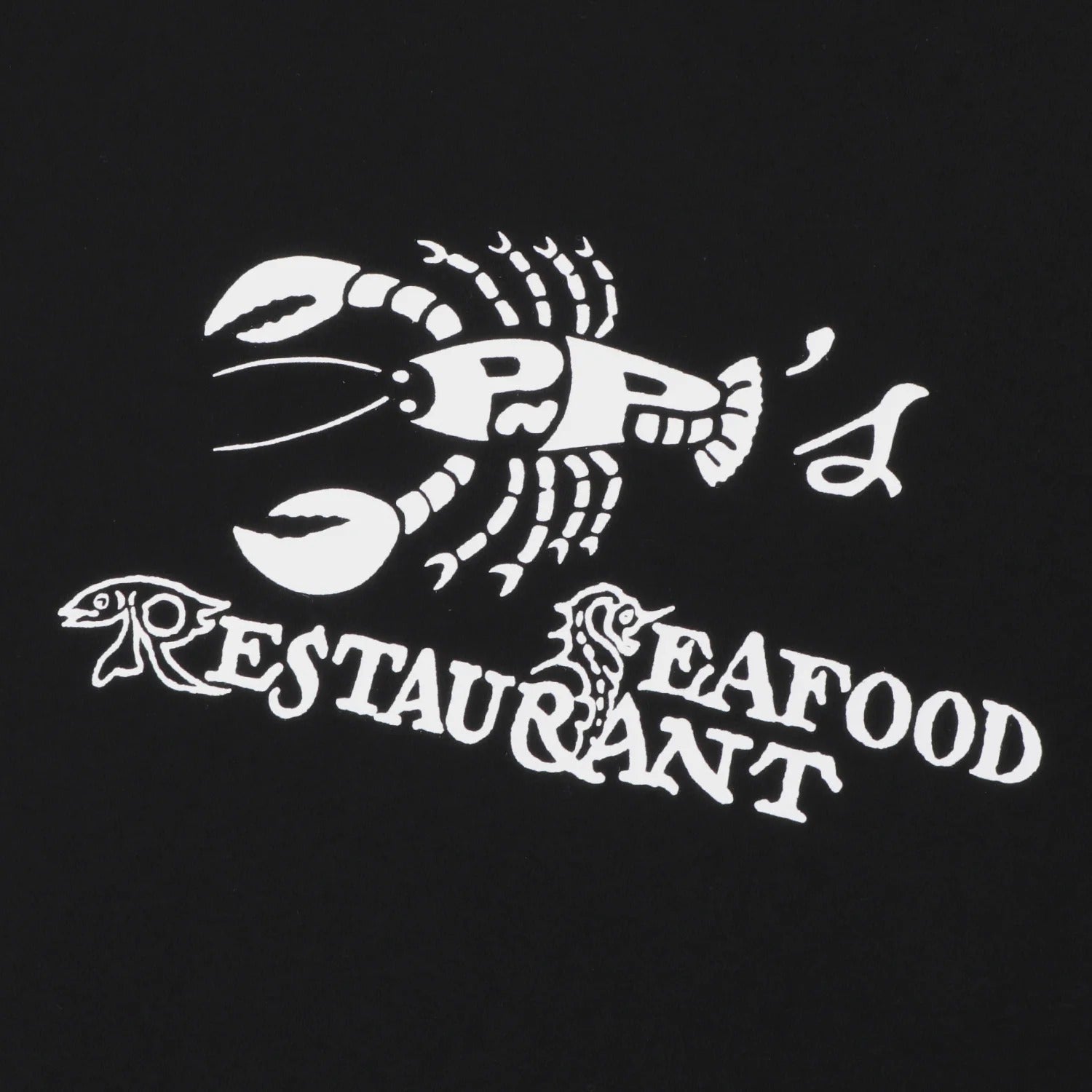 Seafood Staff Tee, Black