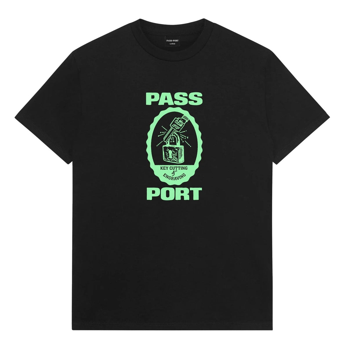 Hercu~locks Tee, Black