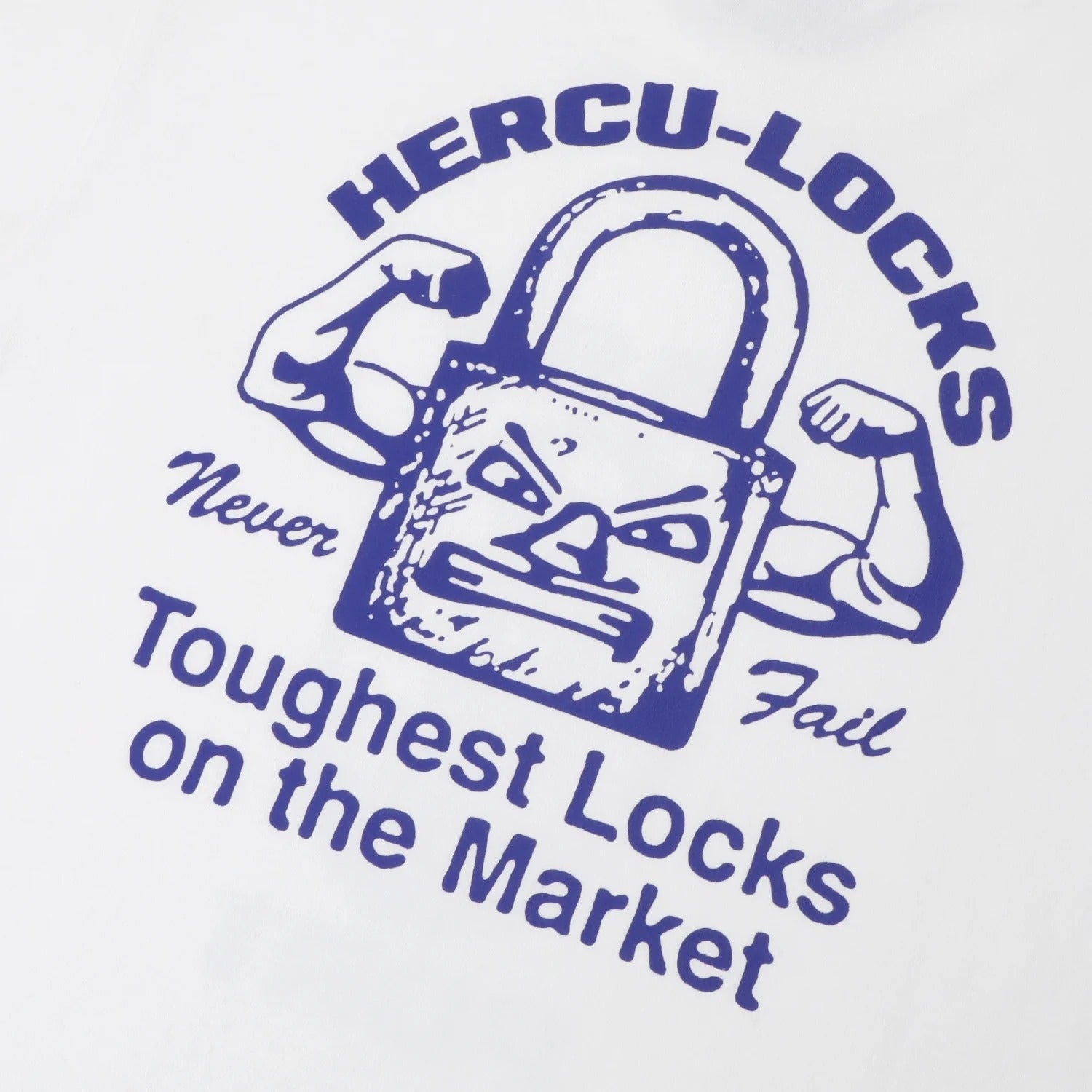 Hercu~locks Tee, White