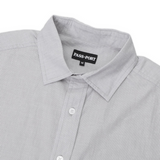 Workers Stripe Short Sleeve Shirt, Stone