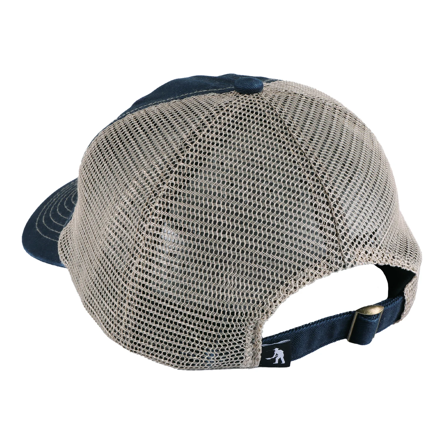 Slinkin" Leagues trucker Hat, Washed Navy