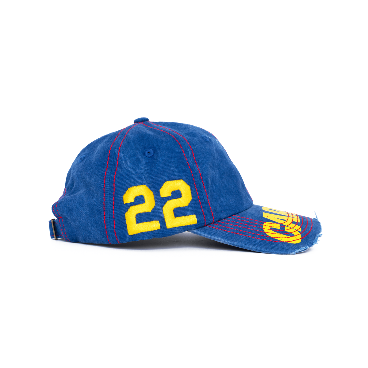Distressed Hat, Blue