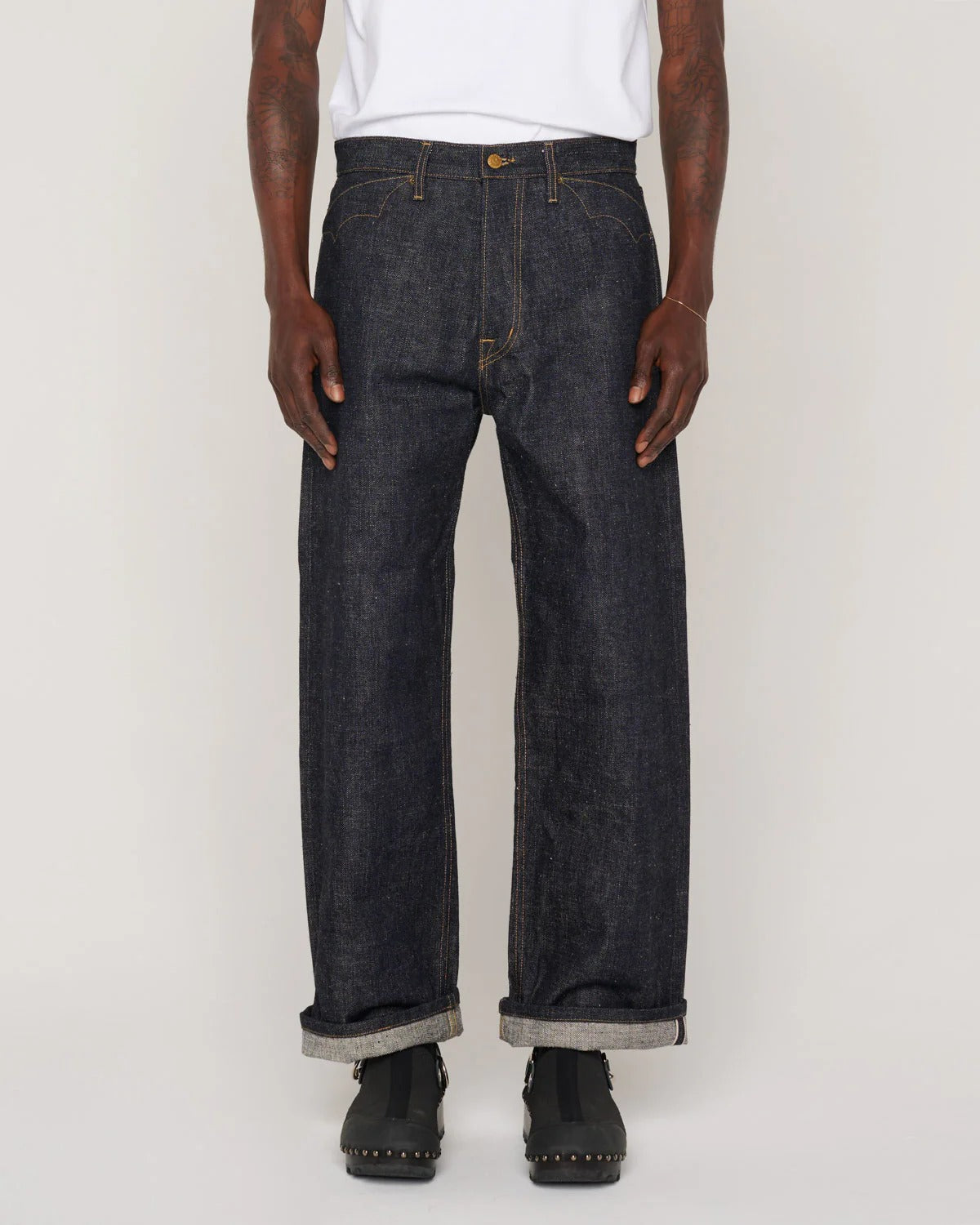 Selvedge Denim Pant, Washed Indigo