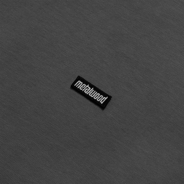 Metalwood Heavyweight Mini Metal Logo Tee, Tar
