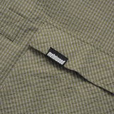 Plaid Tactical Overshirt, Green/White
