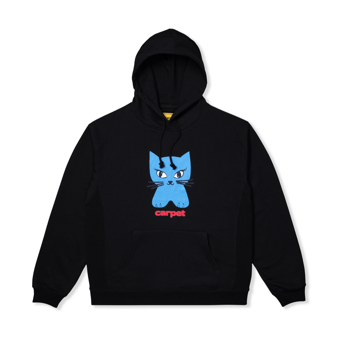 Cat Pullover Hood, Black