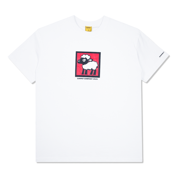 Carpet Company Sheep Tee, White