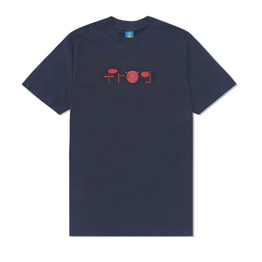 Skoom Logo Tee, Navy