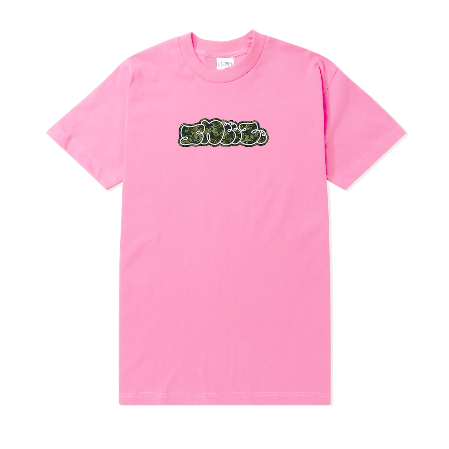 Camo Logo Tee, Pink