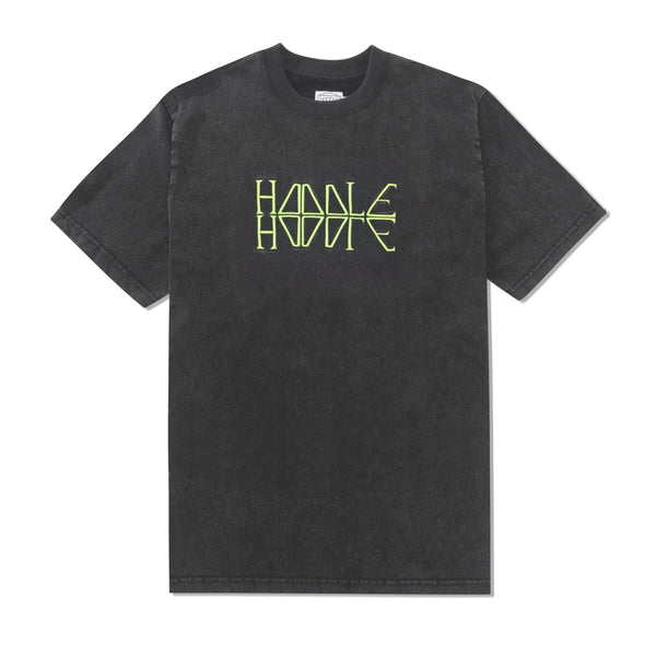 Hoddle Rune Tee, Black Wash
