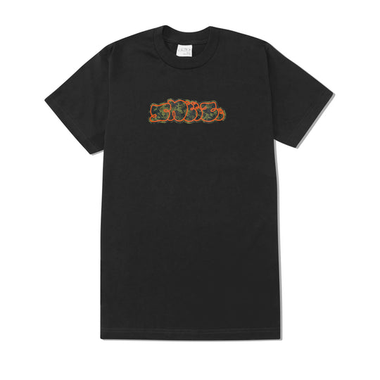 Camo Logo Tee, Black