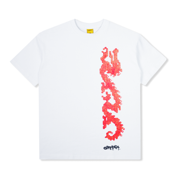 Carpet Company Dragon Tee, White