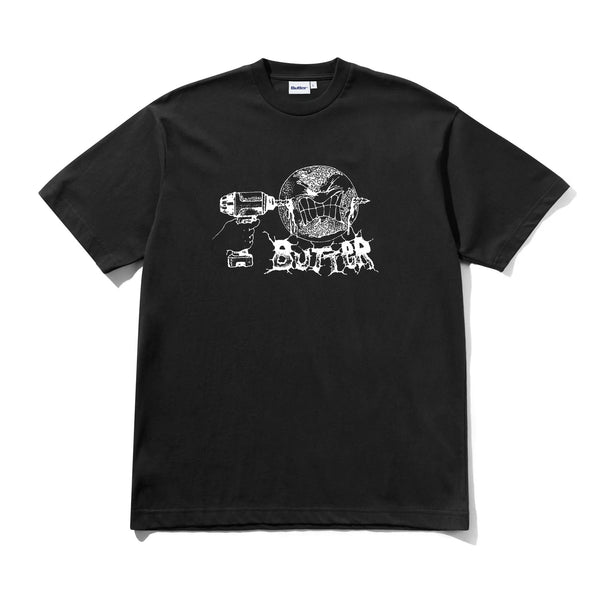 Butter Goods Drill Tee, Black