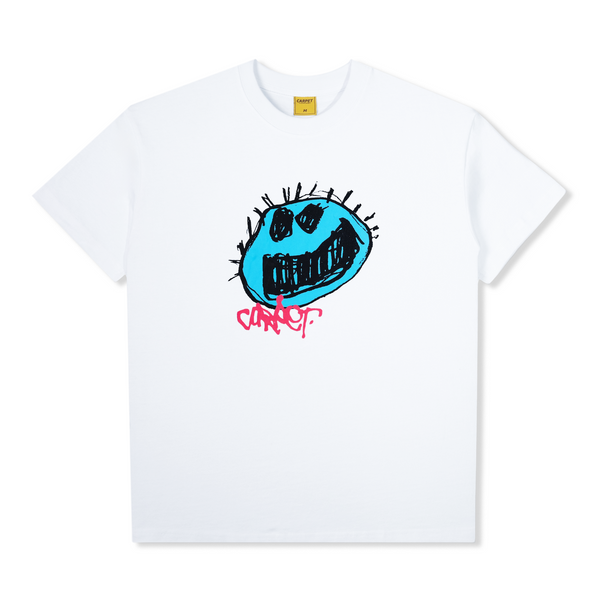 Carpet Company Smile Tee, White