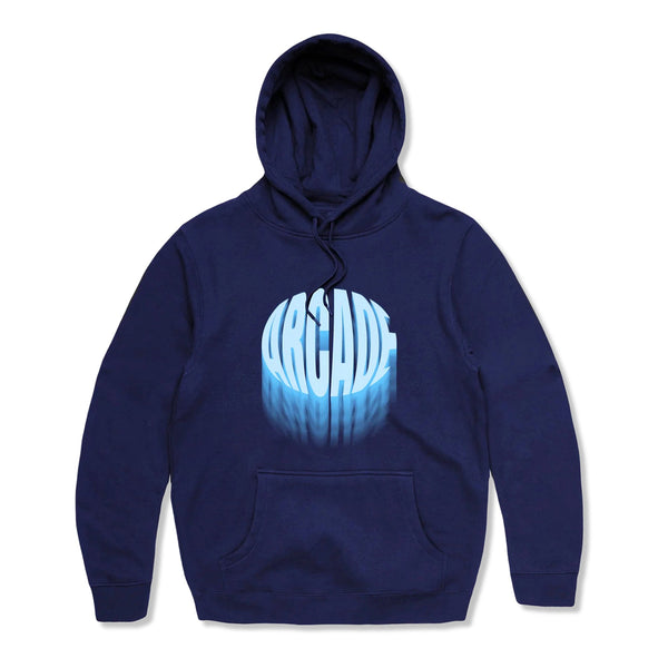 Arcade Outburst Pullover Hood, Navy