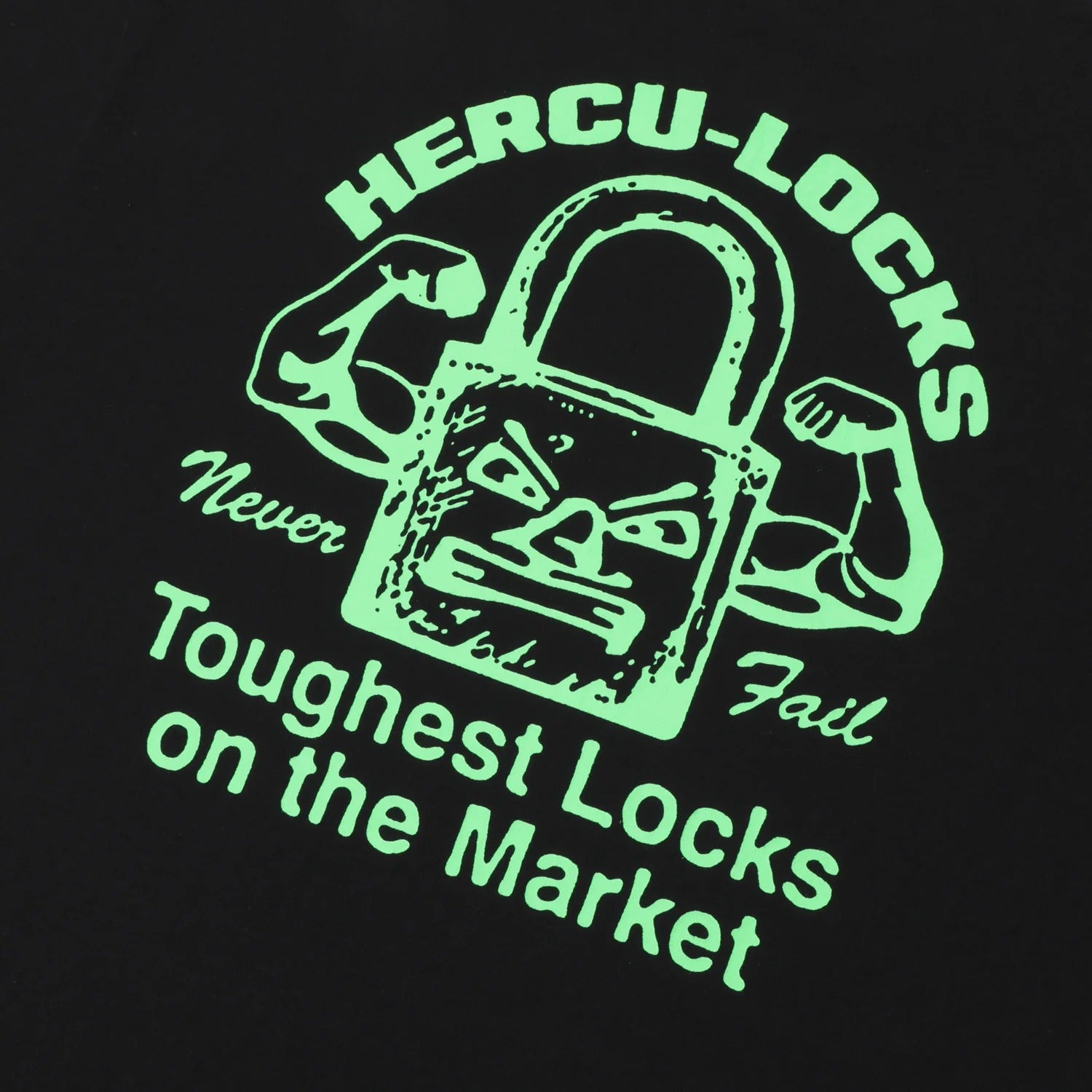 Hercu~locks Tee, Black