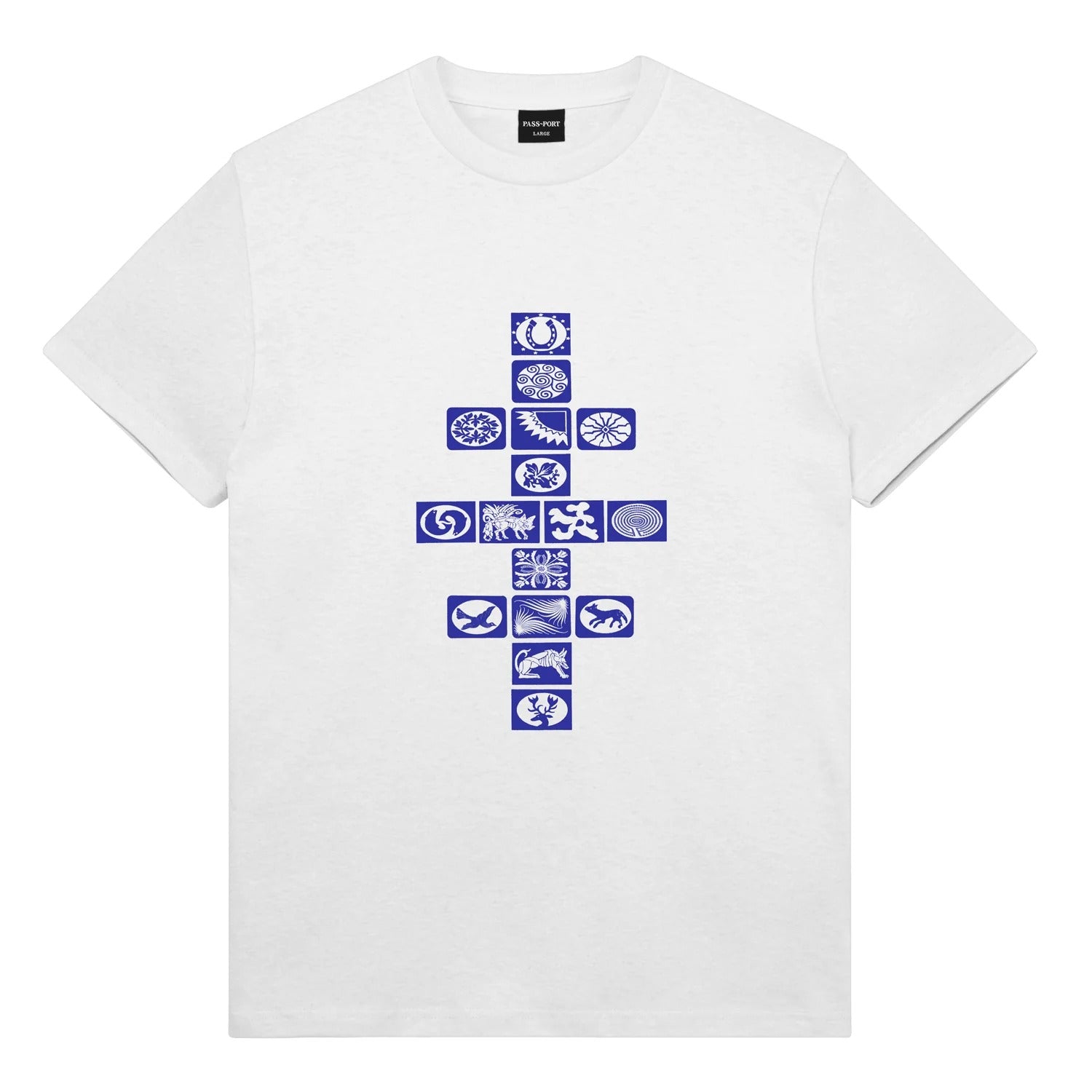 Kollaasi Tee, White