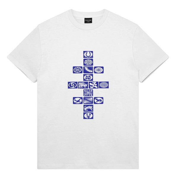 Pass~Port Kollaasi Tee, White