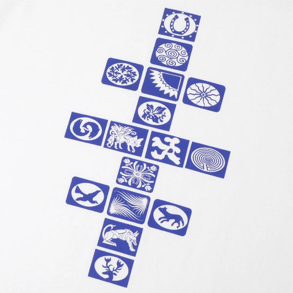 Pass~Port Kollaasi Tee, White