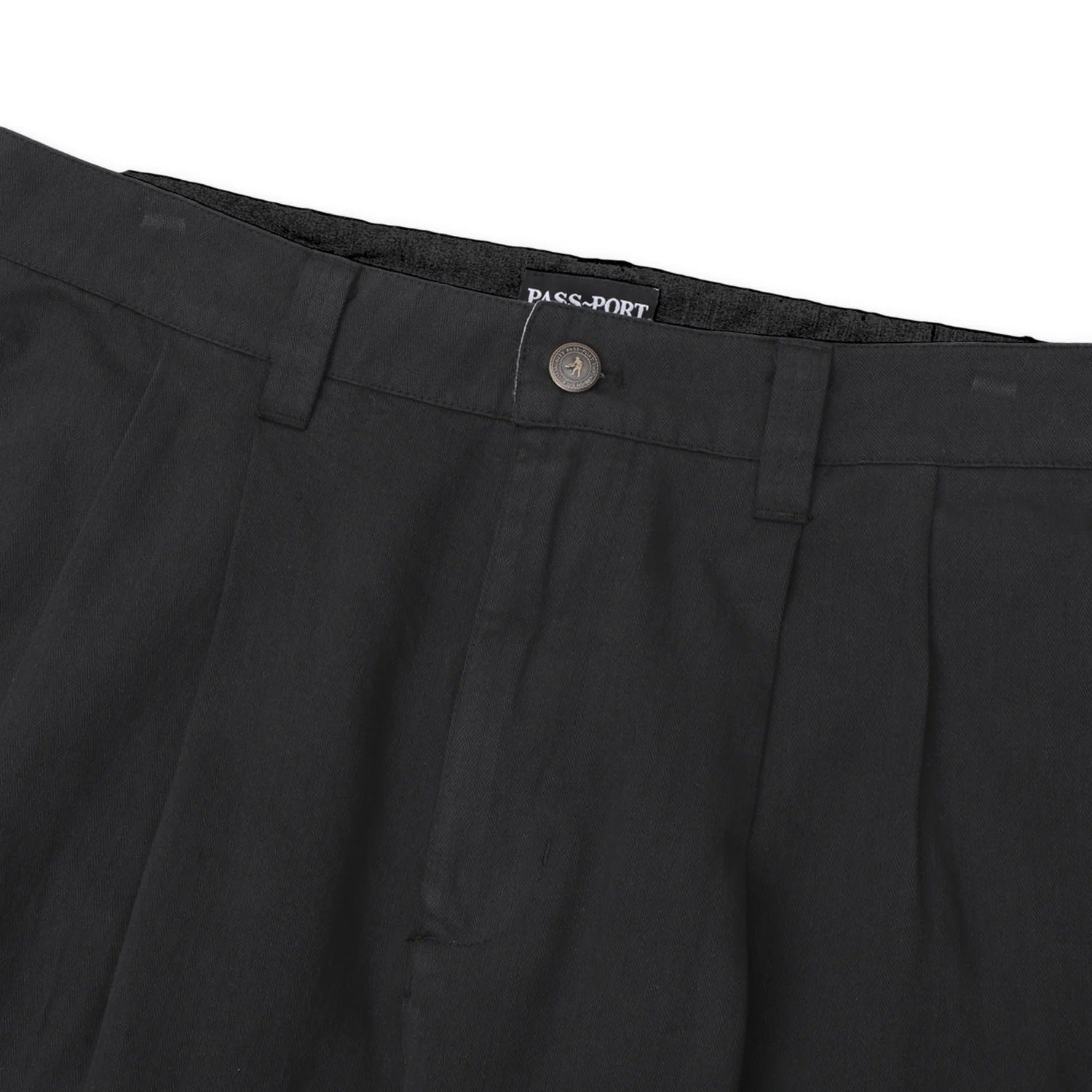 Herringbone Leaugues Club Pant, Vintage black