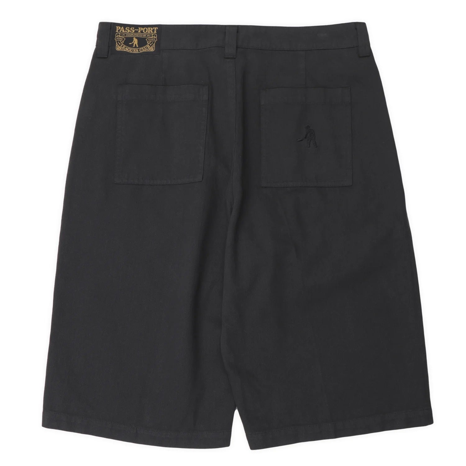 Herringbone Leagues Club Short, Vintage Black