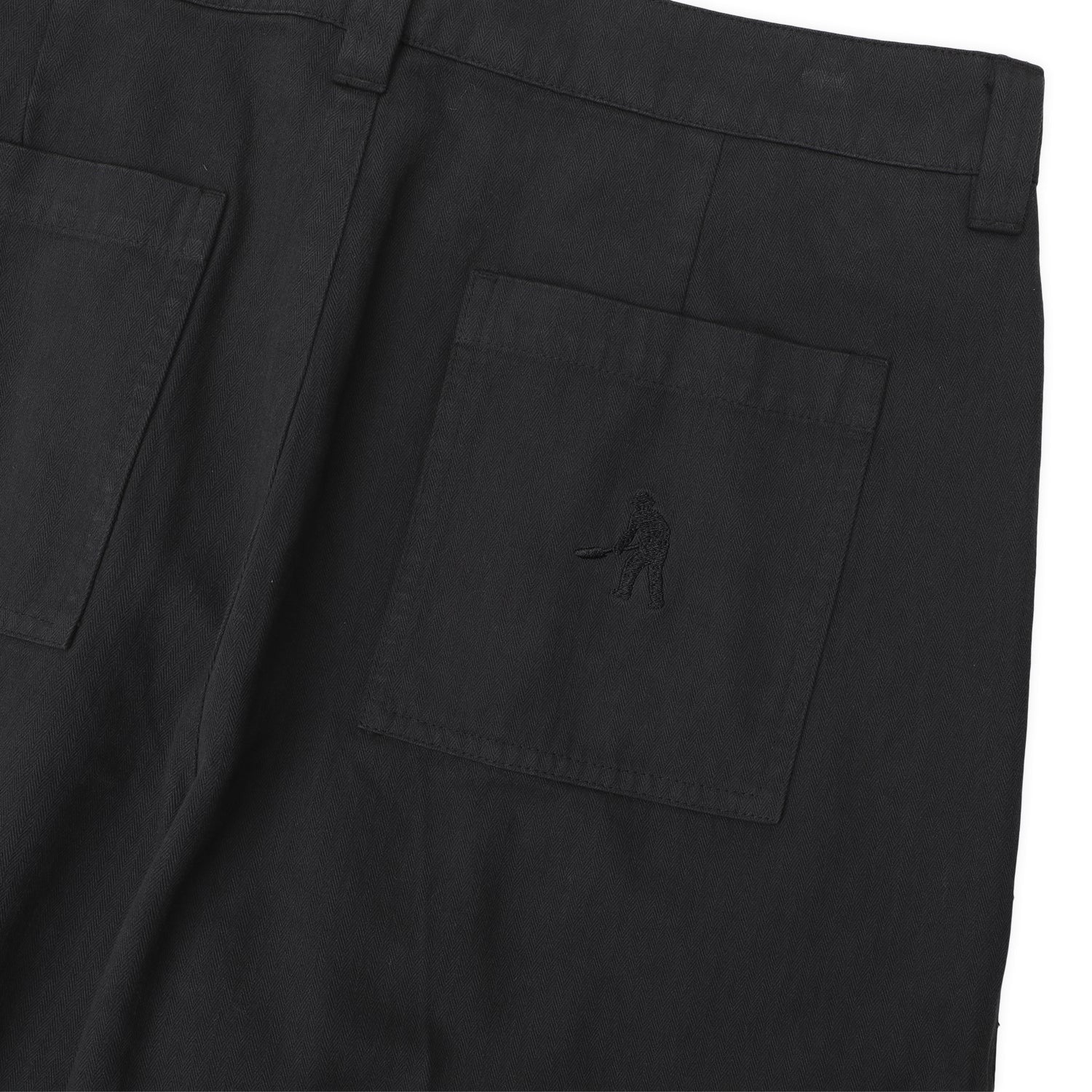Herringbone Leaugues Club Pant, Vintage black