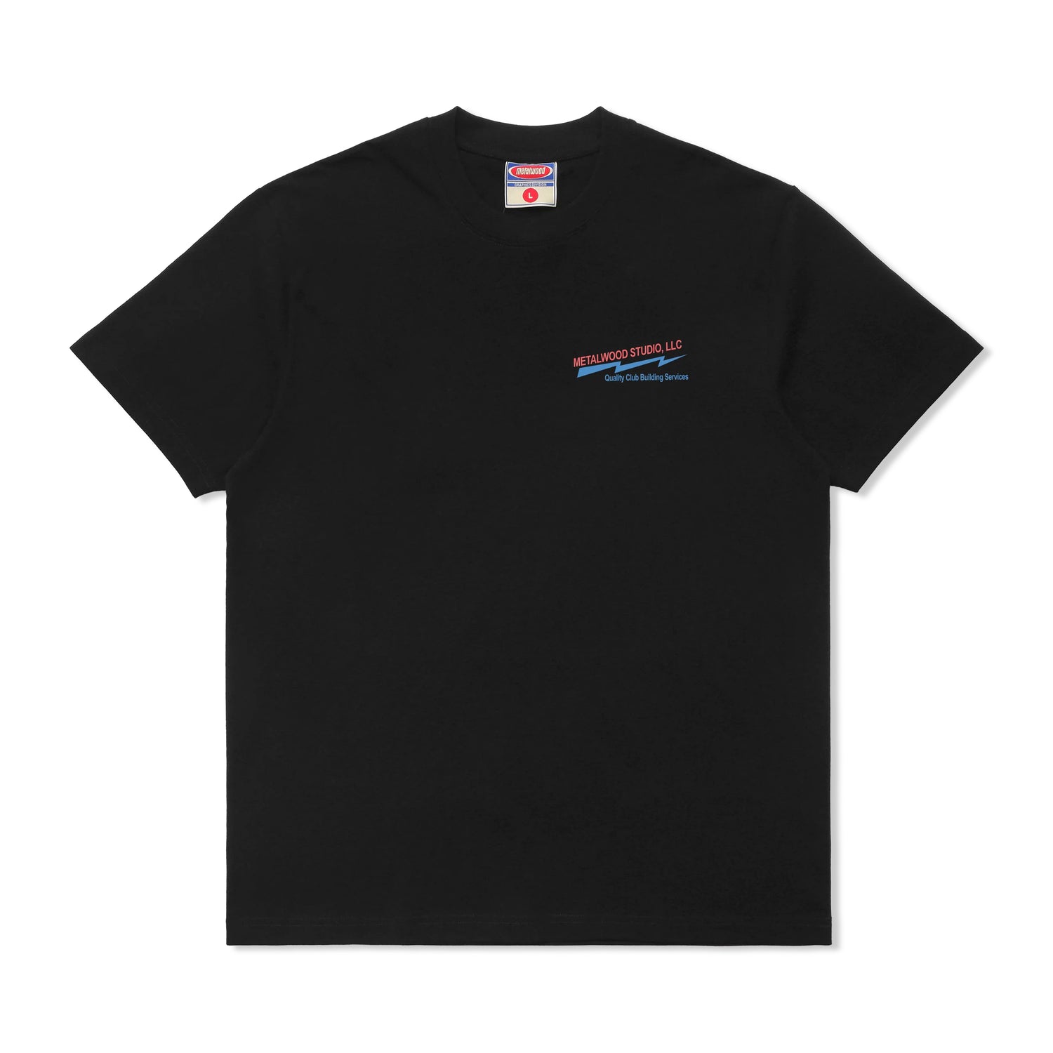 Club Building Tee, Black