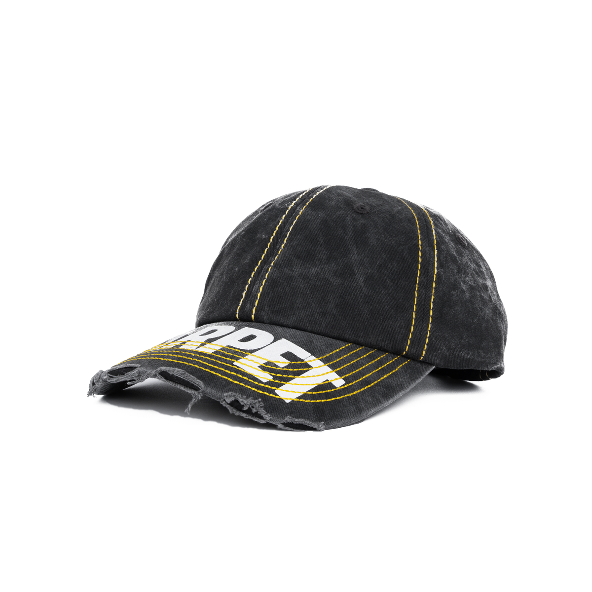 Distressed Hat, Black