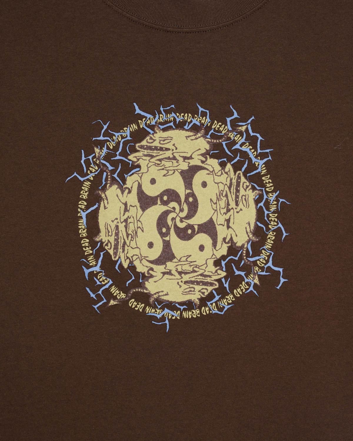 Ying Yang Run Tee, Brown