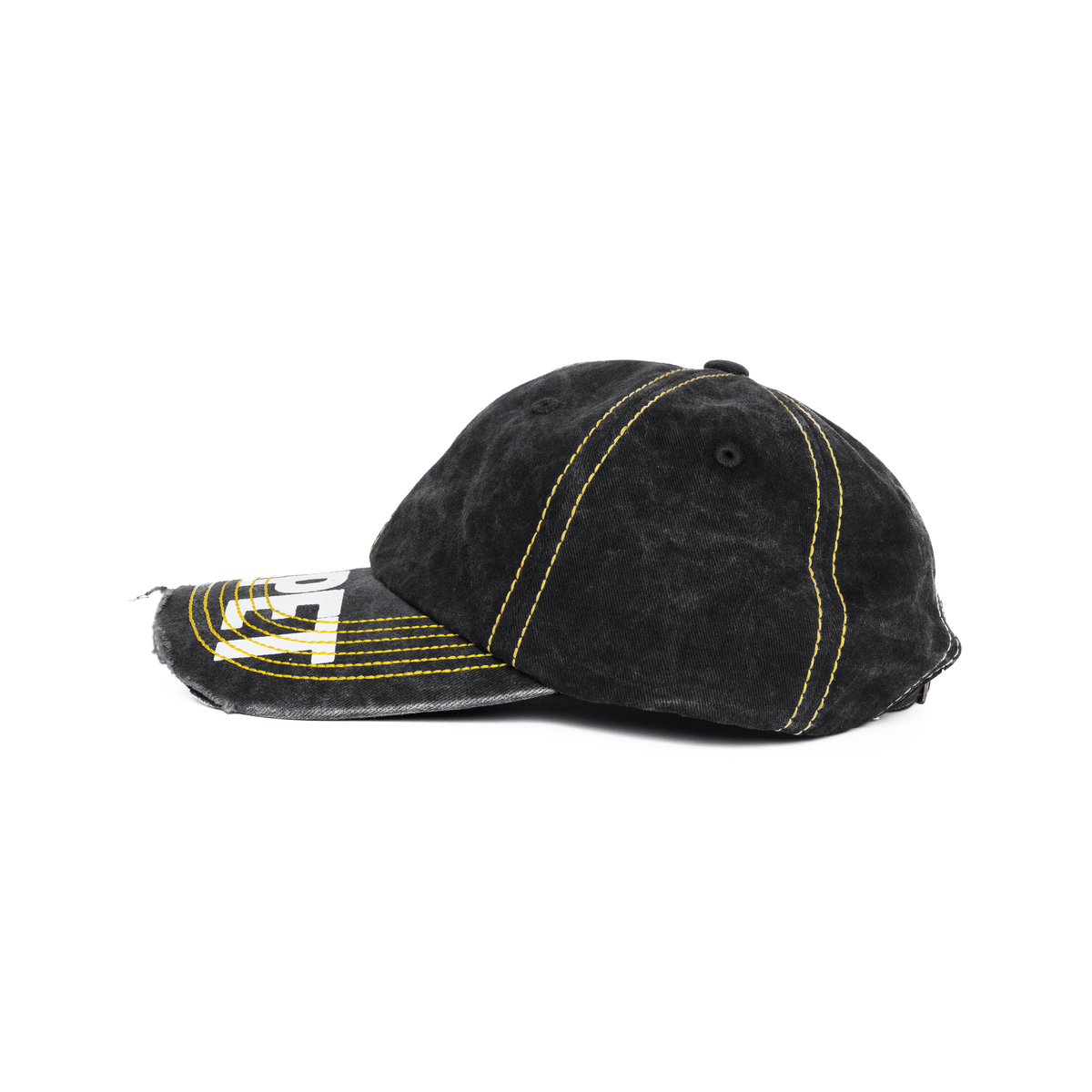 Distressed Hat, Black