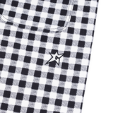 C-Star Plaid Shorts, White