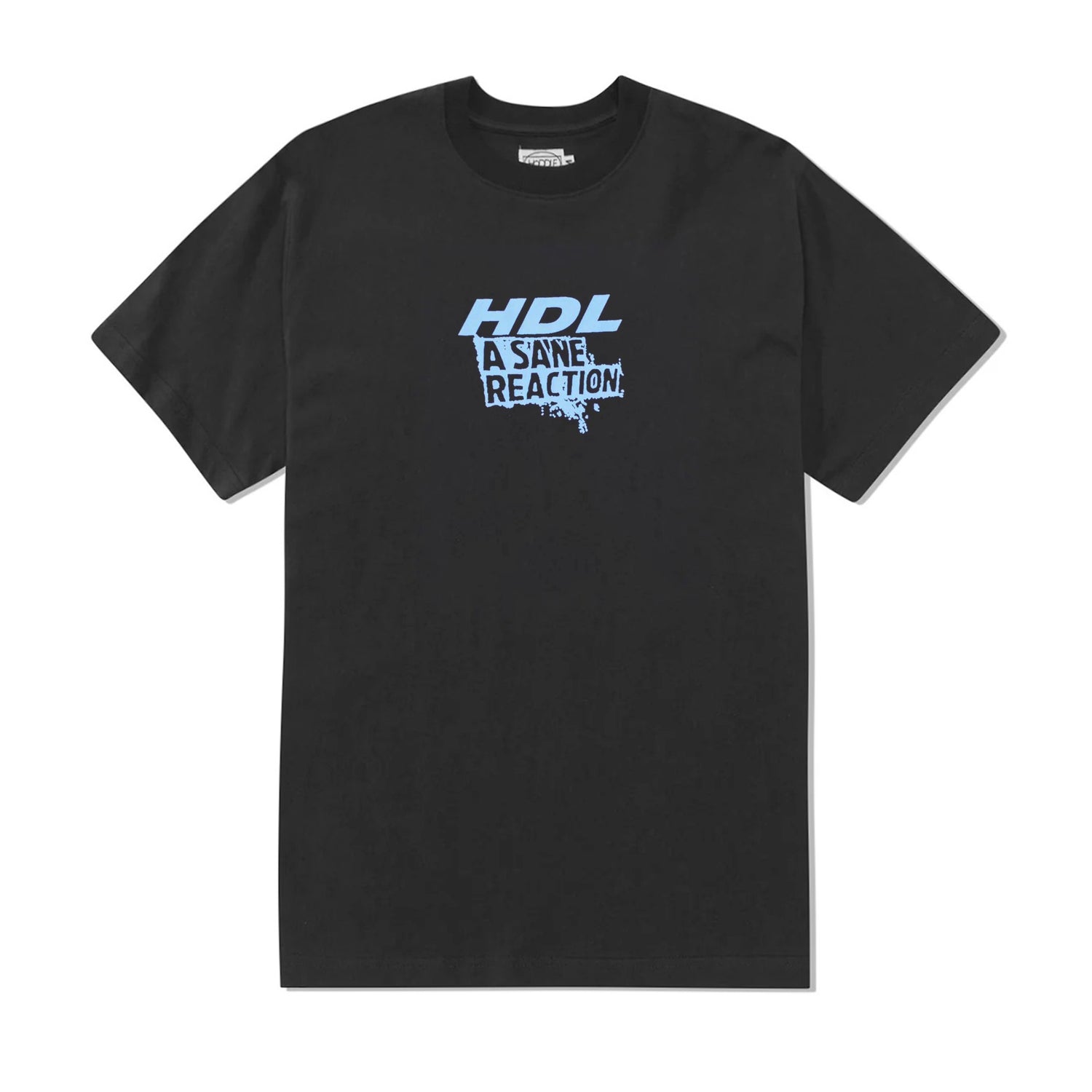 Sane Reaction Tee, Black