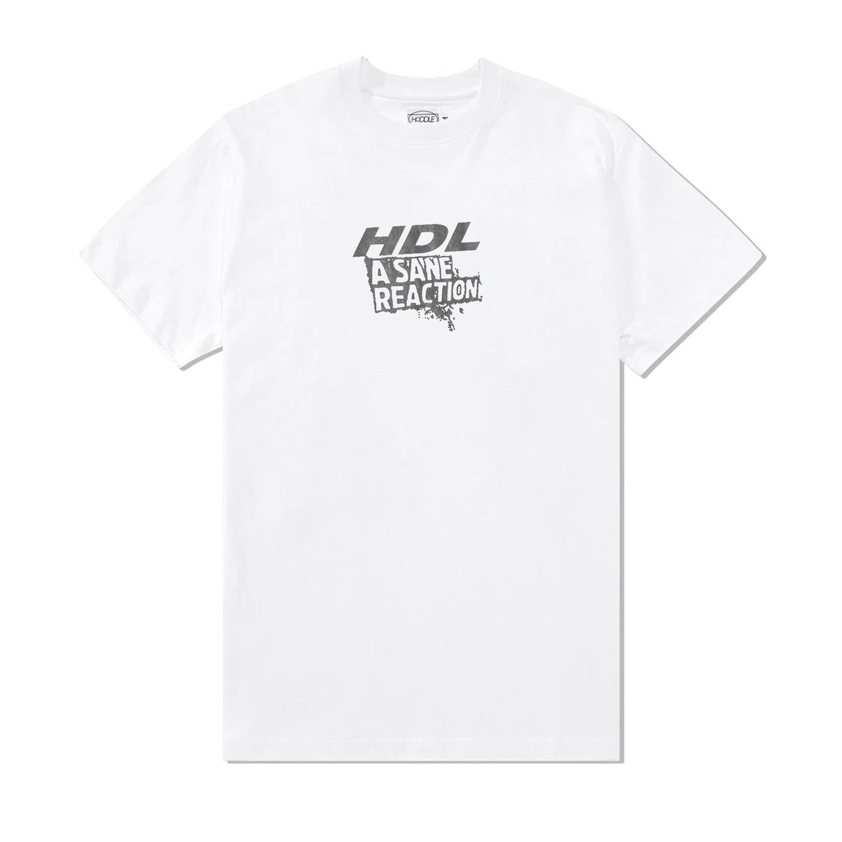 Sane Reaction Tee, White