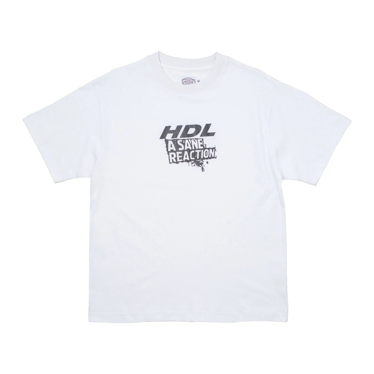 Sane Reaction Tee, White