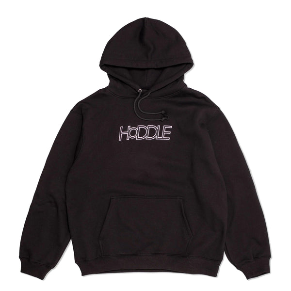Hoddle OG Logo Pullover Hood, Black
